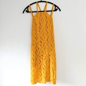 NWT Nordstrom Ali & Jay Plantain Halter Midi Dress